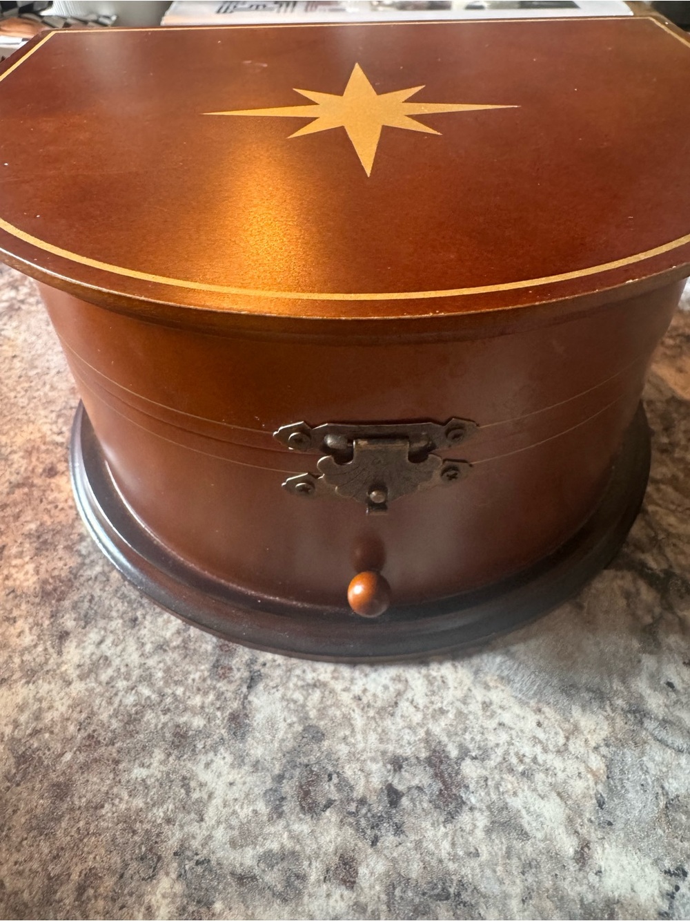 Kurt S. Adler Wooden Nativity Music Box - Picture 8 of 8